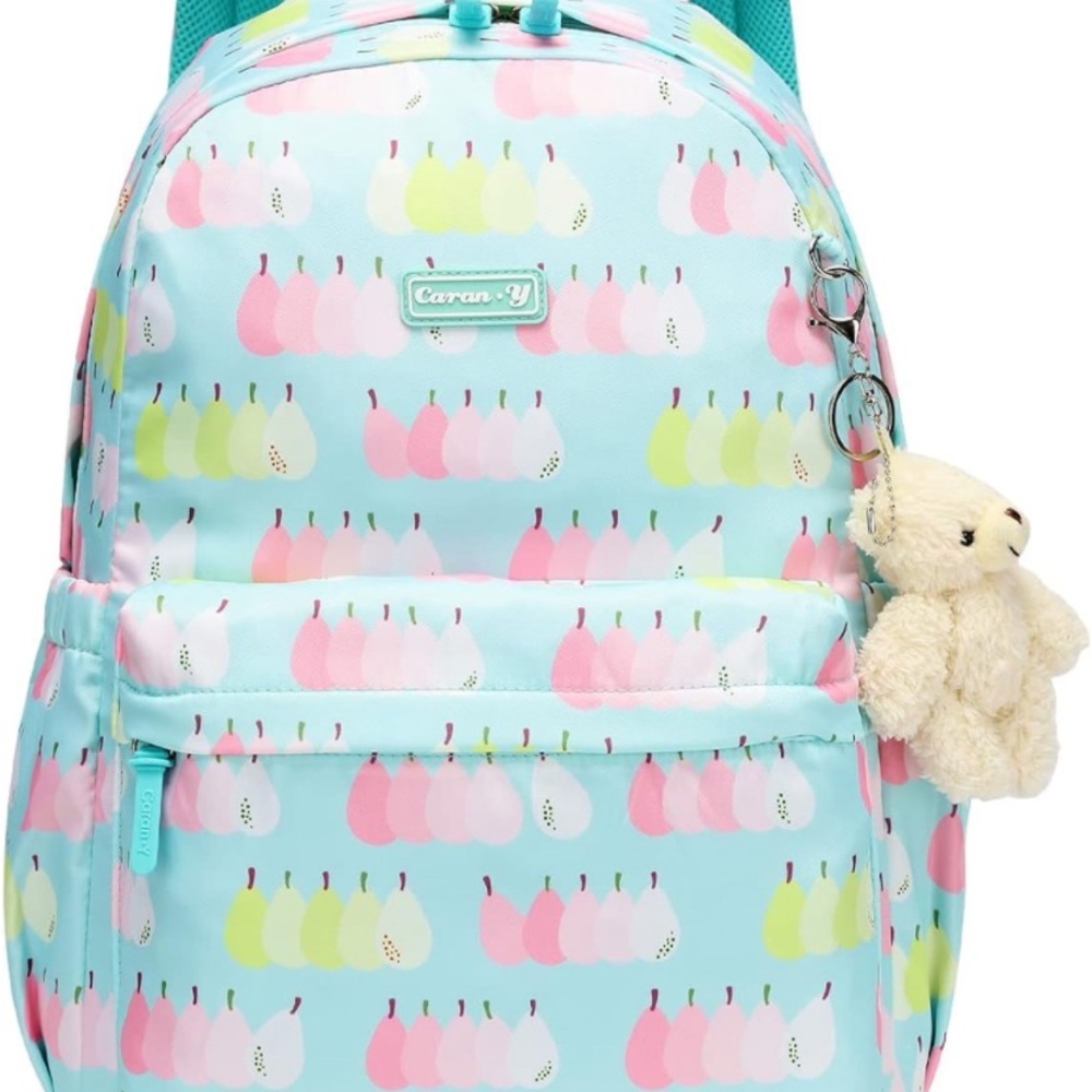 Caran-Y  School Backpack for Girls Light Weight Suitable for 6 Up Durable